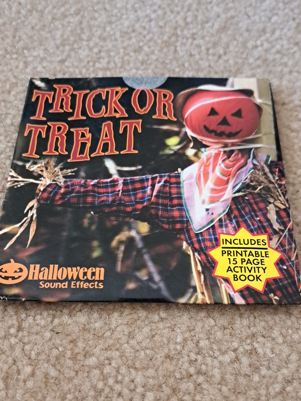 Halloween Sound Effects Cd Only